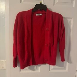 Liumilac Red Cardigan